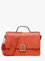 Sac Bandoulire M Altesse Cuir Etrier Orange altesse EALT048M