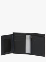 Portefeuille Porte-monnaie Madras Cuir Etrier Bleu madras EMAD5016-vue-porte