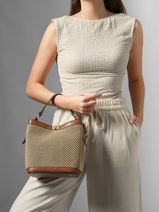 Sac Bandouli�re Baobab Etrier Beige baobab EBAO186M-vue-porte