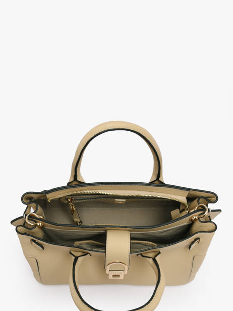 Sac Porté Main M Equestre Cuir Etrier Beige equestre EEQT142M vue secondaire 3